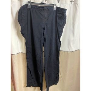 Old Navy brand, black wide leg pants.  Size 20W.  Can be dressy or casual.